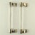 Murano Clear Glass Door Handles by Ercole Barovier for Barovier & Toso, 1960s, Set of 2 For Sale - Image 3 of 11