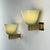 Vintage Murano Glass and Brass Wall Sconces by Tomaso Buzzi for Venini, 1940s, Set of 2 For Sale - Image 6 of 18
