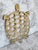 Vintage Mid Century Brass Turtle Trivet For Sale In San Francisco - Image 6 of 12