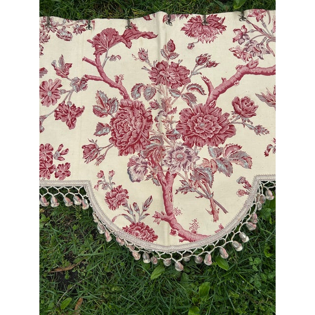 1920s Antique Fabric Valance For Sale - Image 5 of 5