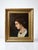 A. Piard, Portrait of a Young Woman in Profile, Oil on Canvas, 19th Century, Framed For Sale - Image 13 of 13