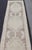 Geometric Medallion Design Turkish Oushak Runner in Soft Neutral Tones For Sale - Image 10 of 14