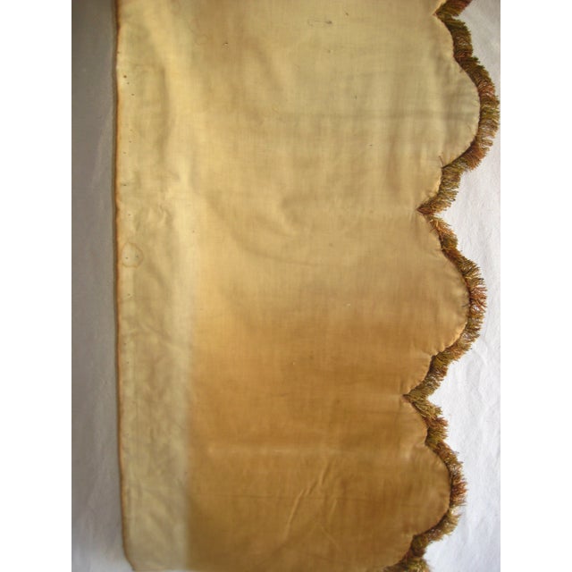 Pair of Flame Stitch Bargello Embroidery Valence 18 Century For Sale - Image 14 of 14