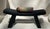 Antique Primitive Ebonized Wood Saddle Stool, 19th–Early 20th Century For Sale - Image 14 of 17
