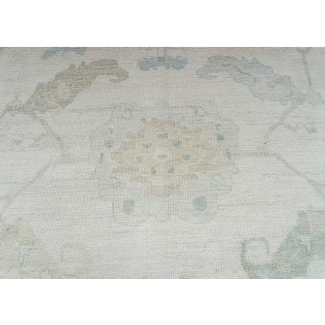 Turkish Oushak Rug 9'11" x 14'5" #20358 For Sale - Image 4 of 8
