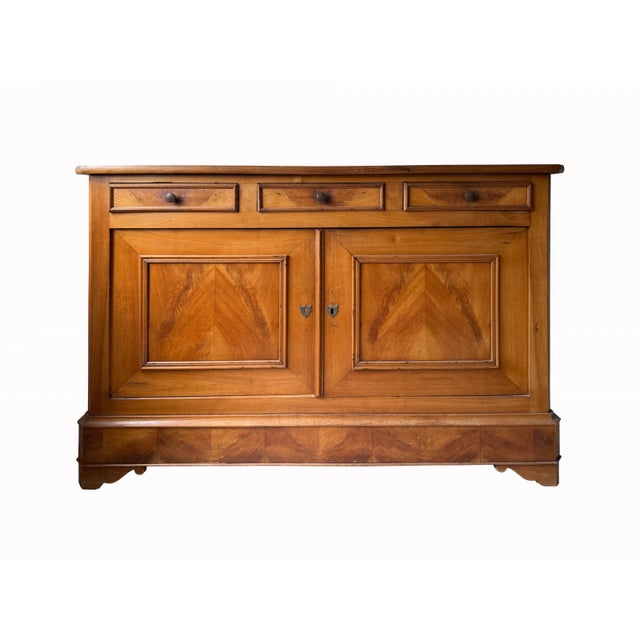 Traditional Louis Philippe Provincial Cherry Sideboard, Circa 1860 For Sale - Image 3 of 5