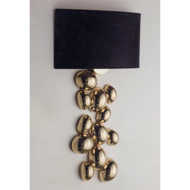 Modern New "Stones" Handmade Sculpture Pendant Lamp in Chrome Finished For Sale - Image 3 of 6