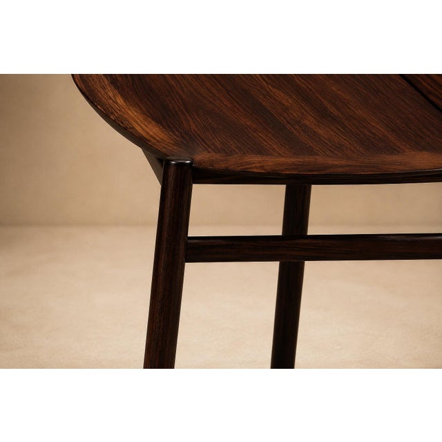 Brazilian Modern Nesting Tray Tables in Rosewood by Jorge Jabour, 1960s For Sale - Image 13 of 14