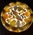Mid 20th Century Fused Art Glass Decorative Plate For Sale - Image 10 of 12