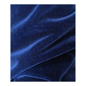 Scalamandre Sapphire Blue Silk Mohair Fabric - by the Yard