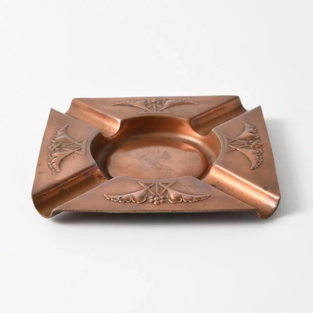 Art Nouveau Copper Ashtray from WMF, 1890s For Sale - Image 9 of 9