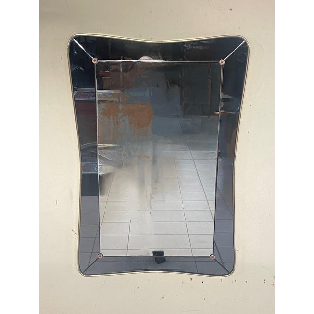 Large Vintage Double-Layer Mirror, 1950s For Sale - Image 12 of 16