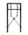 Metal Giacometti Style, Italian Modernist Console Table, Circa 1970 For Sale - Image 7 of 9
