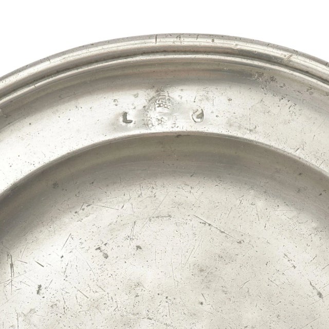 Continental Pewter Charger, 1750-1800 For Sale In Chicago - Image 6 of 8