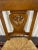 1970s Rush Seat Chair With Reticulated Carved Back For Sale - Image 4 of 8