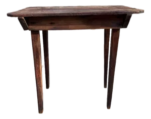 1920s Primitive Tall Harvest Table