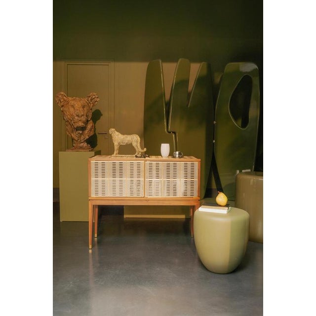 Not Yet Made - Made To Order Lala Walnut Bronze Metal Sideboard by Reda Amalou Design For Sale - Image 5 of 8
