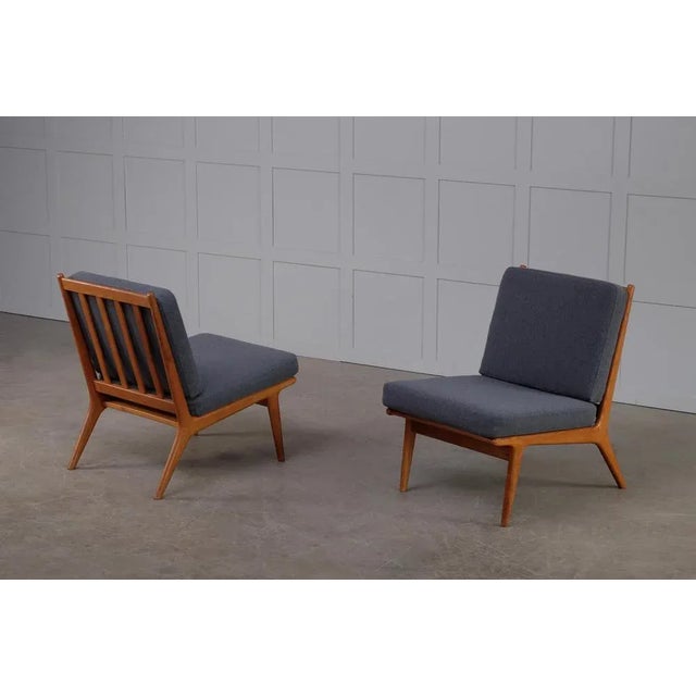 Set of Easy Chairs attributed to Karl-Erik Ekselius, Sweden, 1960s For Sale - Image 9 of 11