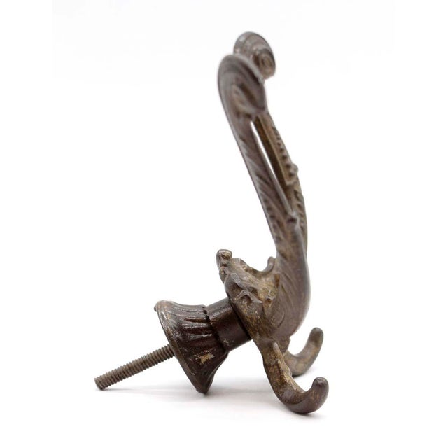 Antique Figural Cast Iron Hall Tree Hook Chairish