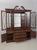 Traditional Harden Mahogany 4 Door Breakfront China Cabinet For Sale - Image 3 of 18