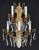 Mid 20th Century Pair of Restored French Plaza Hotel Crystal Wall Sconces For Sale - Image 4 of 10