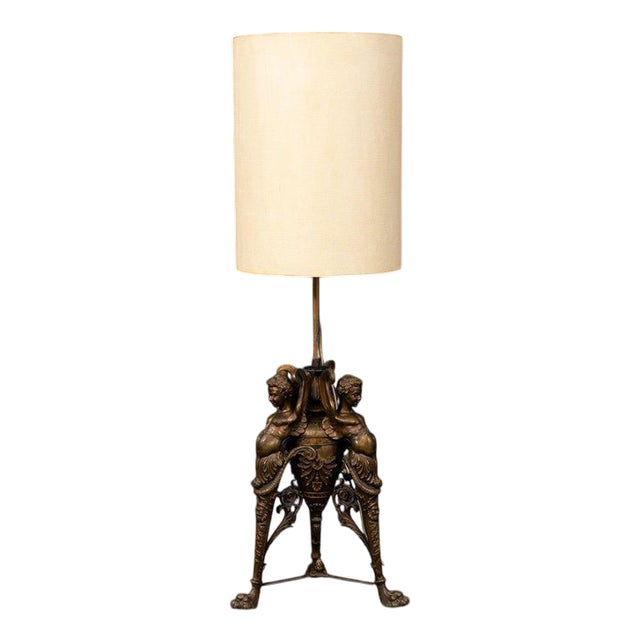 19th Century Empire Table Lamp For Sale