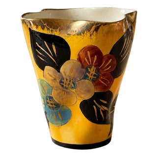 Small Glazed Ceramic Vase from Vallauris, 1960 For Sale