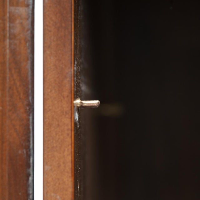 Walnut Veneered Nightstands with Drawer from Baker Furniture, 1950s, Set of 2 For Sale - Image 11 of 18