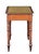 Brown English Writing Table or Desk of Mahogany With Inset Leather Top For Sale - Image 8 of 12