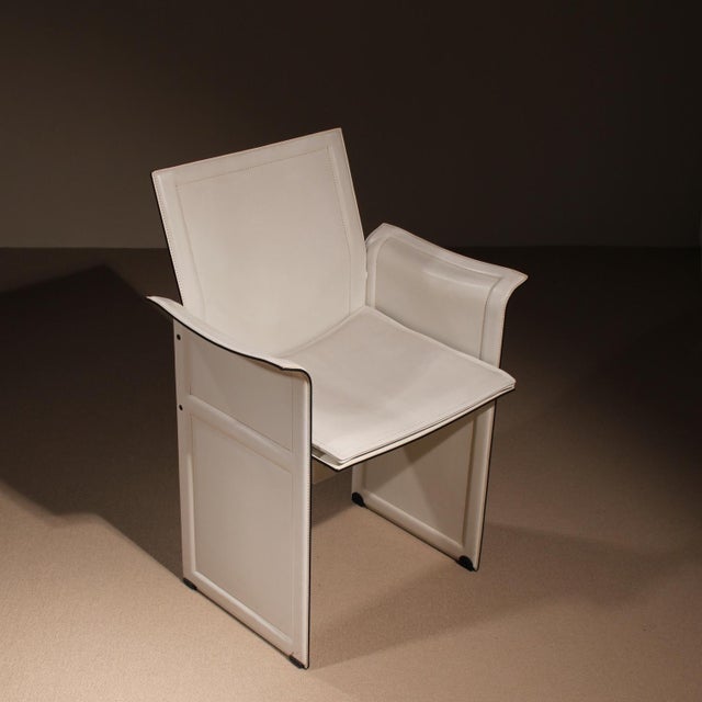 Korium Armchairs by Tito Agnoli for Matteo Grassi, Italy, 1980s, Set of 6 For Sale - Image 18 of 18