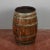 Small Wine Barrel with Wooden Staves and Metal Bands, 20th Century For Sale - Image 11 of 18