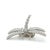 This whimsical necklace enhancer by Tiffany and Co. features a diamond pavé dragonfly with approximately 5.75 carats of...