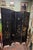 Contemporary Vintage Chinese Sculpted Four Part Folding Screen For Sale - Image 3 of 18