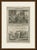 This original copperplate engraving from Pieter Mortier's illustrated Bible, Amsterdam circa 1700, shows two biblical...