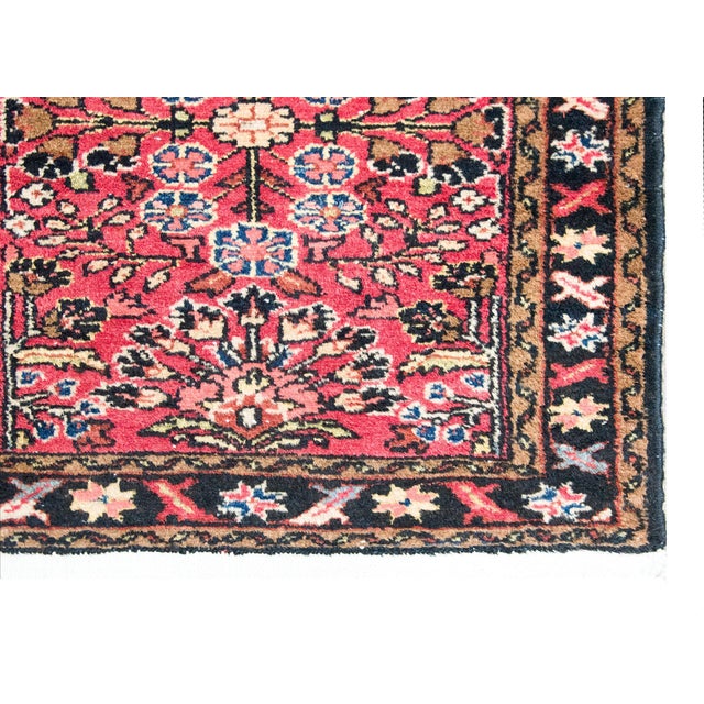 Early 20th Century Persian Lilihan Rug For Sale - Image 13 of 15