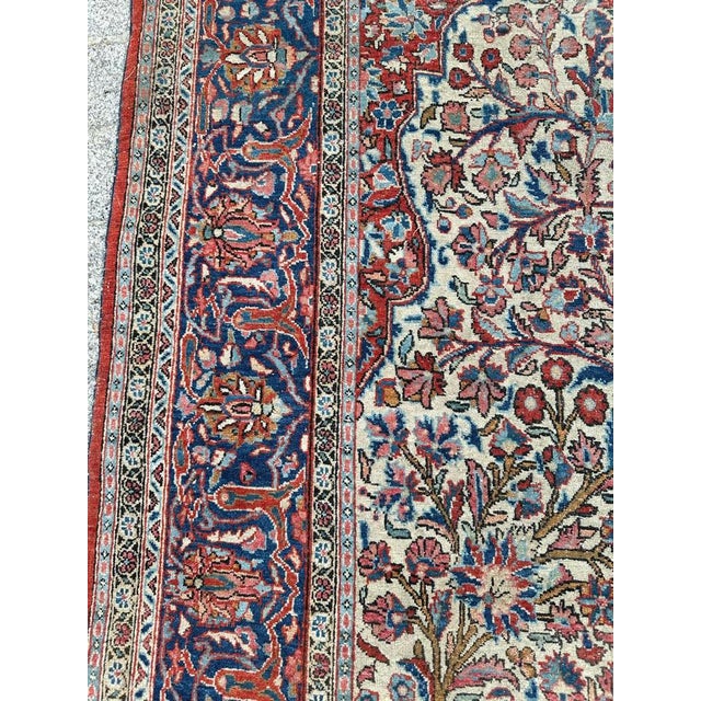 Floral Kashan Rug, 1920s For Sale - Image 13 of 18