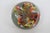 This wonderful circular Paper Weight is made of art glass. This gorgeous vintage piece features black with vibrant orange,...
