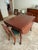 American Carl Forslund Cherry Dining Table With Six Chairs and Custom Table Pads For Sale - Image 3 of 15