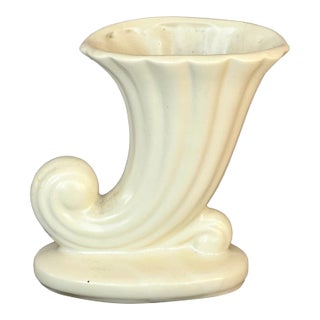 McCoy Pottery Cornucopia Vase For Sale