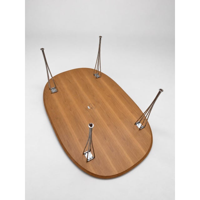Superellipse Dining Table by Bruno Mathsson and Piet Hein for Fritz Hansen For Sale - Image 9 of 12