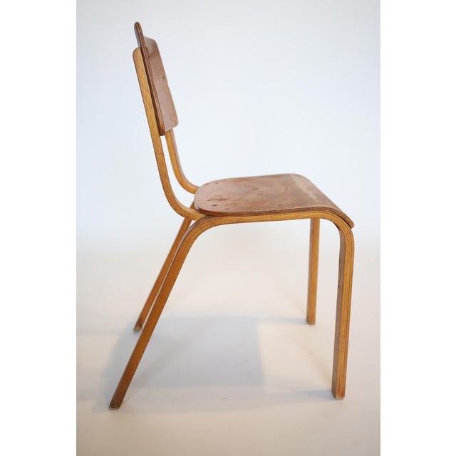 Mid 20th Century Mid 20th Century Bentwood Childs Chair Attributed to Thonet For Sale - Image 5 of 17