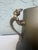 1920s Egyptian Revival Style Winged Lyre Metal Cachepot or Jardinière Cover With Figural Handles, C. 1920s For Sale - Image 5 of 12