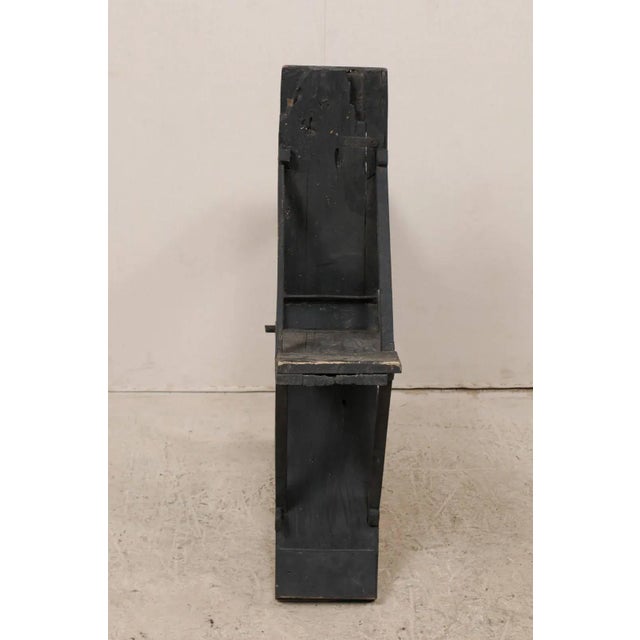 Mid 20th Century Early 20th Century Nautical Jackwood Water Wheel Accessory From Kerala, India For Sale - Image 5 of 9