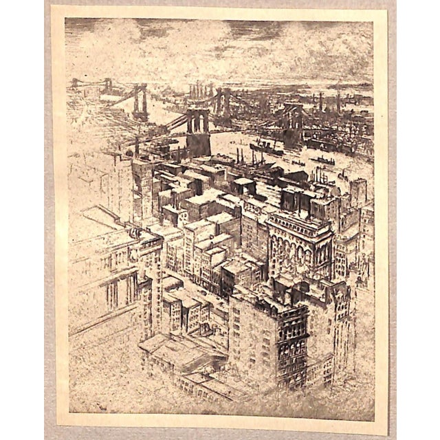 White "The Great New York" 1912 Pennell, Joseph For Sale - Image 8 of 11