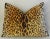 Scalamandre Silk Leopardo Leopard Velvet Feather/Down Pillows 24" X 18" - Pair For Sale - Image 4 of 6