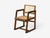 1960s Pierre Jeanneret, 'Box' Armchair, Teak, Cane, Chandigarh, India, 1960s For Sale - Image 5 of 15