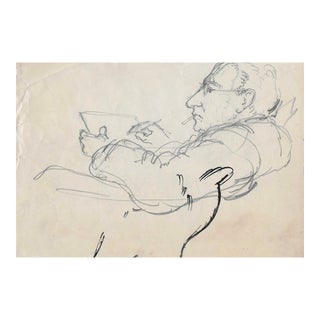 Harold Hope Read Figure Study Drawing For Sale