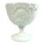 Late 19th Century Earl of Beaconsfield Milk Glass Chalice For Sale
