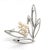 Mikimoto Estate Akoya Pearl Brooch Pin Sterling Silver 4.5 mm M270 This elegant Authentic Mikimoto Silver brooch has 8...