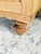 Wood Antique English Pine Sideboard Cabinet Desk For Sale - Image 7 of 18